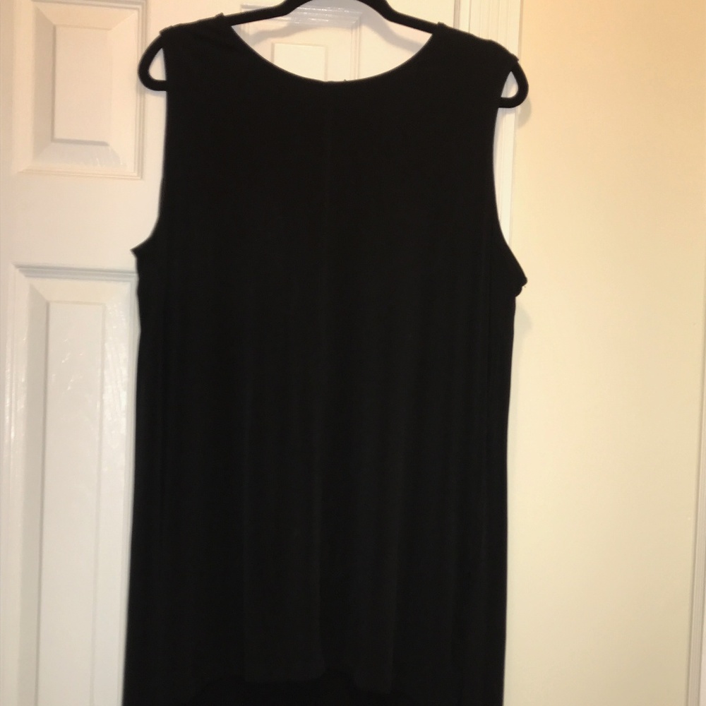 Alfani sleeveless high-low split tunic